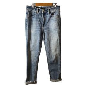 Rag & Bone Farrah Ankle Cigarette Raw Hem Jeans Size 26